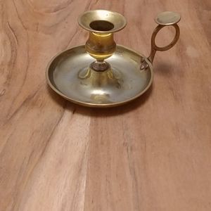Vintage Brass Candelholder